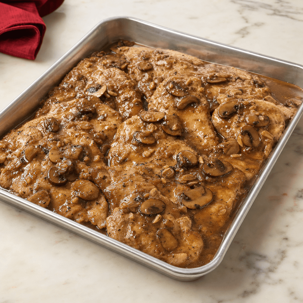Chicken or Veal Marsala