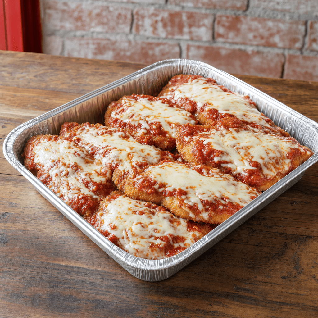 Chicken or Veal Parmigiana