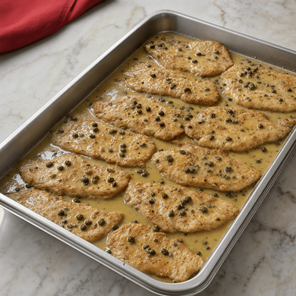 Chicken or Veal Piccata