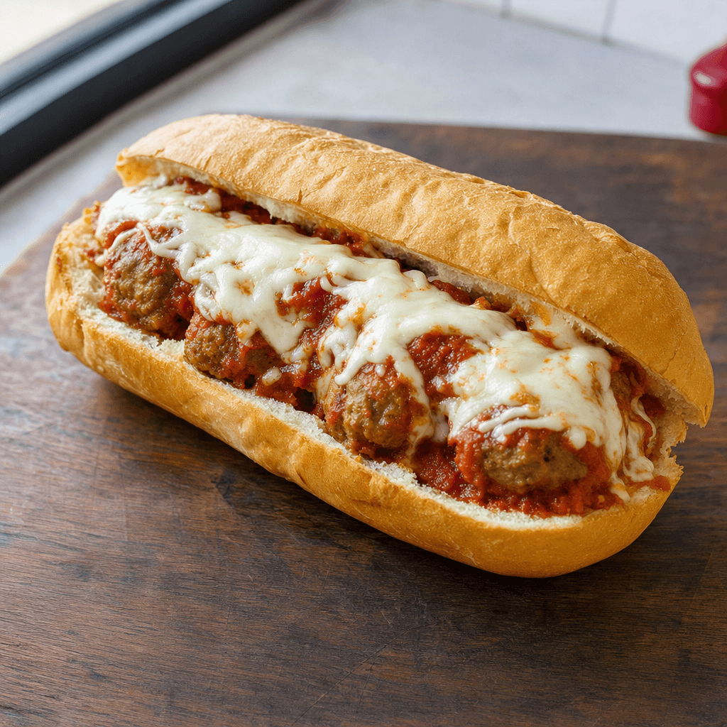Meatball or Sausage Parmigiana Subs
