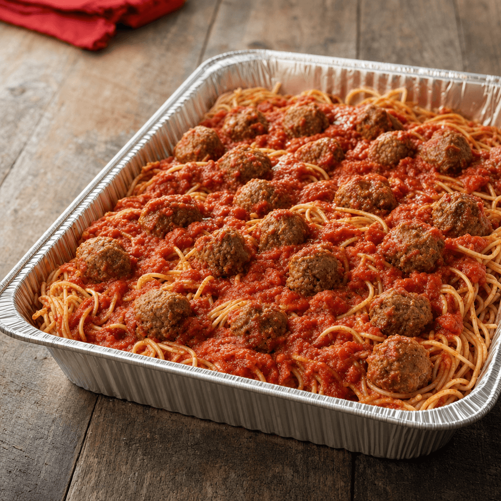 Pasta with Meatballs or Sausage