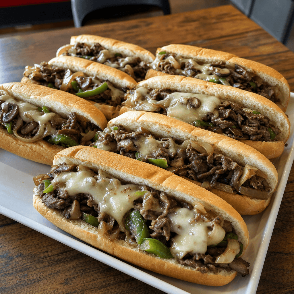 Philly Cheesesteak Subs