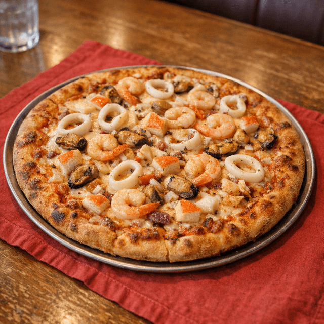 Seafood Pizza